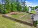 Huge fenced backyard offers privacy and space, complete with a cozy screened porch and plenty of room to roam at 5004 Clowser Minnow Ct, Wake Forest, NC 27587