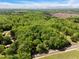 Scenic aerial view of sprawling wooded property and countryside at 606 Dennys Store Rd, Roxboro, NC 27574