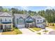 Attractive two-story home with an attached two-car garage, nestled in a neatly landscaped neighborhood at 608 Cormiche Ln, Wake Forest, NC 27587