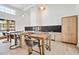 Modern kitchen features a large island, stainless steel appliances, and sleek cabinetry at 633 Hardin Hill Ln, Knightdale, NC 27545