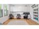 Functional home office with built-in desk, ample storage, and a dedicated workspace at 66 Romie Ct, Pittsboro, NC 27312