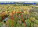 Beautiful aerial view of a wooded lot with easy access to US 15-501 and HWY 64 at Tbd Hudson Hills Rd, Pittsboro, NC 27312
