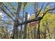 Hudson Hills sign surrounded by hardwood trees at Tbd Hudson Hills Rd, Pittsboro, NC 27312