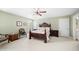 Elegant bedroom with decorative furniture and a light, airy feel at 1004 Dunleigh Dr, Burlington, NC 27215