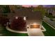 Exterior view of a brick home with a well-manicured lawn and a two-car garage at 1004 Dunleigh Dr, Burlington, NC 27215