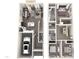 3D floor plan showcasing the layout of the home's three floors and garage at 1051 Winding Spring Dr, Mebane, NC 27302