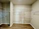 Spacious walk-in closet with wire shelving for organized storage at 1085 Fairhaven Dr # 49, Mebane, NC 27302