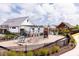 Community playground with modern equipment and a safe, enclosed area for children to play at 1125 Sun Springs Rd, Wake Forest, NC 27587