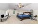 Spacious bedroom with a bed, ceiling fan, and ample space for furniture and decor at 1176 Stoney Mountain Rd, Rougemont, NC 27572