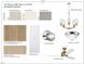 Interior design showcasing paint colors, flooring, lighting, and door hardware selections at 127 Mossy Falls Way, Wendell, NC 27591