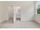 Bright bedroom with an open closet and en-suite bathroom at 149 Whimbrel Ct, Lillington, NC 27546