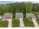Charming home with a well-maintained front yard, mature trees, and inviting curb appeal at 1620 Hasentree Villa Ln, Wake Forest, NC 27587
