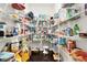 Walk-in pantry with shelving, ample storage space at 2008 Campana Dr, Raleigh, NC 27603