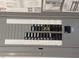 Close up of the electrical breaker box with labeled breakers at 209 King St, Oxford, NC 27565