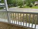 View from covered porch to street at 209 King St, Oxford, NC 27565