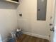Functional utility room with storage options and convenient access at 209 King St, Oxford, NC 27565
