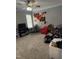 Spacious bedroom with a ceiling fan and a large window at 282 W Thicket Dr, Angier, NC 27501