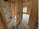 Plumbing stub-out in an unfinished bathroom with exposed framing awaiting finishing touches at 3017 Dog Rose Dr # 169, Durham, NC 27703