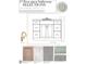 Bathroom selections sheet featuring cabinet design, countertop material, tile flooring, shower wall tiles, and faucet at 3324 Founding Place, Raleigh, NC 27612