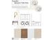 Laundry Selections show cabinet colors, hardware, and floor tile choice at 3324 Founding Place, Raleigh, NC 27612