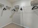 Organized walk-in closet with shelving and hanging space at 3710 Rosebush Dr, Zebulon, NC 27597