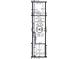 Detailed foundation plan showing dimensions, layout, and specifications for a two-car garage at 518 Sunset Lake St, Durham, NC 27704