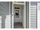 Welcoming foyer featuring wood flooring and a glass-paneled front door at 545 Beacon Hill Rd # 32, Lillington, NC 27546