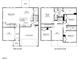 Detailed floor plan showcasing the layout of this home's first and second floors at 659 White Birch Ln, Angier, NC 27501