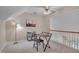 Upstairs office area with a desk and shelves perfect for working from home at 7705 Astoria Pl, Raleigh, NC 27612