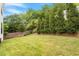 Well-maintained backyard with lush lawn and privacy fence, ideal for outdoor enjoyment at 811 E Lane St, Raleigh, NC 27601