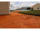 New construction community showing the backyard, neighboring homes and white fence at 944 Bombardier Ln, Spring Hope, NC 27882