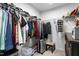 Walk-in closet with ample storage, shelving, and an organized layout at 1009 Haynoke Dr, Graham, NC 27253