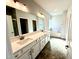 Elegant bathroom featuring double vanity and soaking tub at 1667 Pecan Drive # 25, Nashville, NC 27856