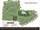 Community map illustrating lot locations and sizes at 200 Broadleaf Ln, Youngsville, NC 27596