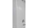 A shower stall with modern fixtures in a clean, white bathroom at 205 Lizzie King Ct, Willow Springs, NC 27592