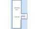 Floor plan of unfinished attic space of approximately 440 square feet at 223 Hawthorne Rd, Raleigh, NC 27605