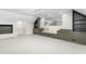 Bonus room with carpet, recessed lights and built-in shelves at 2238 Lakeview Ter, Burlington, NC 27215