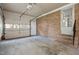 Spacious garage with steps to the house at 401 Crestview Dr Dr, Durham, NC 27712