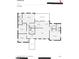 Detailed first-floor plan featuring bedrooms, bathrooms, kitchen, living area, flex room, porch and a screen porch at 434 Robin Rd, Chapel Hill, NC 27516