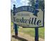 Welcome to Nashville sign, established in 1780; located at the city's entrance, showcasing its rich history at 457 Sweet Potato Lane # 13, Nashville, NC 27856