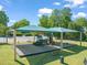 Community playground featuring modern equipment and shaded areas for children to play and enjoy at 4969 Royal Adelaide Way, Raleigh, NC 27604