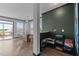 Inviting dining area with modern decor and seamless flow to outdoor deck and living space at 520 Austin View Blvd, Wake Forest, NC 27587