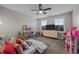bedroom with neutral colors and lots of open space at 528 Brycewood Dr, Burlington, NC 27215