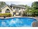 Outdoor living with stunning pool and patio area, ideal for entertaining or simply relaxing at 754 Olde Thompson Creek Ct Rd, Apex, NC 27523