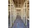 Framed hallway with exposed framing, with natural light illuminating the space at 79 Mildred Dr, Broadway, NC 27505