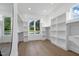 Spacious walk-in closet with custom shelving and ample storage space for clothing and accessories at 833 Dunleigh Dr, Burlington, NC 27215