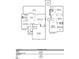 Detailed floor plan showcasing layout and dimensions of rooms, providing a comprehensive view of the home's structure at 104 Harvolly Dr, Holly Springs, NC 27540