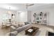 Stylish living room with comfortable seating, modern decor, and ample storage at 104 Planetree Ln, Cary, NC 27511