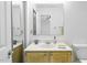 Clean bathroom featuring a vanity with decorative bowl and mirror, with nearby toilet at 104 Sir Richard Ln, Chapel Hill, NC 27517