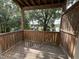 Balcony offers a beautiful view of a mature tree line, enhancing the outdoor experience at 113 Conner Dv # 106, Chapel Hill, NC 27514